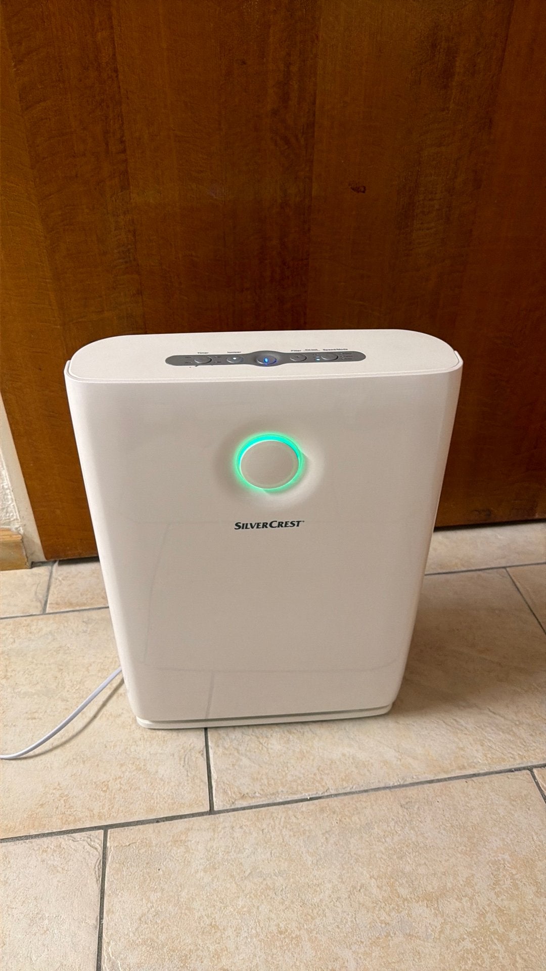 Luchtreiniger, Ophalen, Minder dan 60 m³, 2 snelheden, Staande ventilator