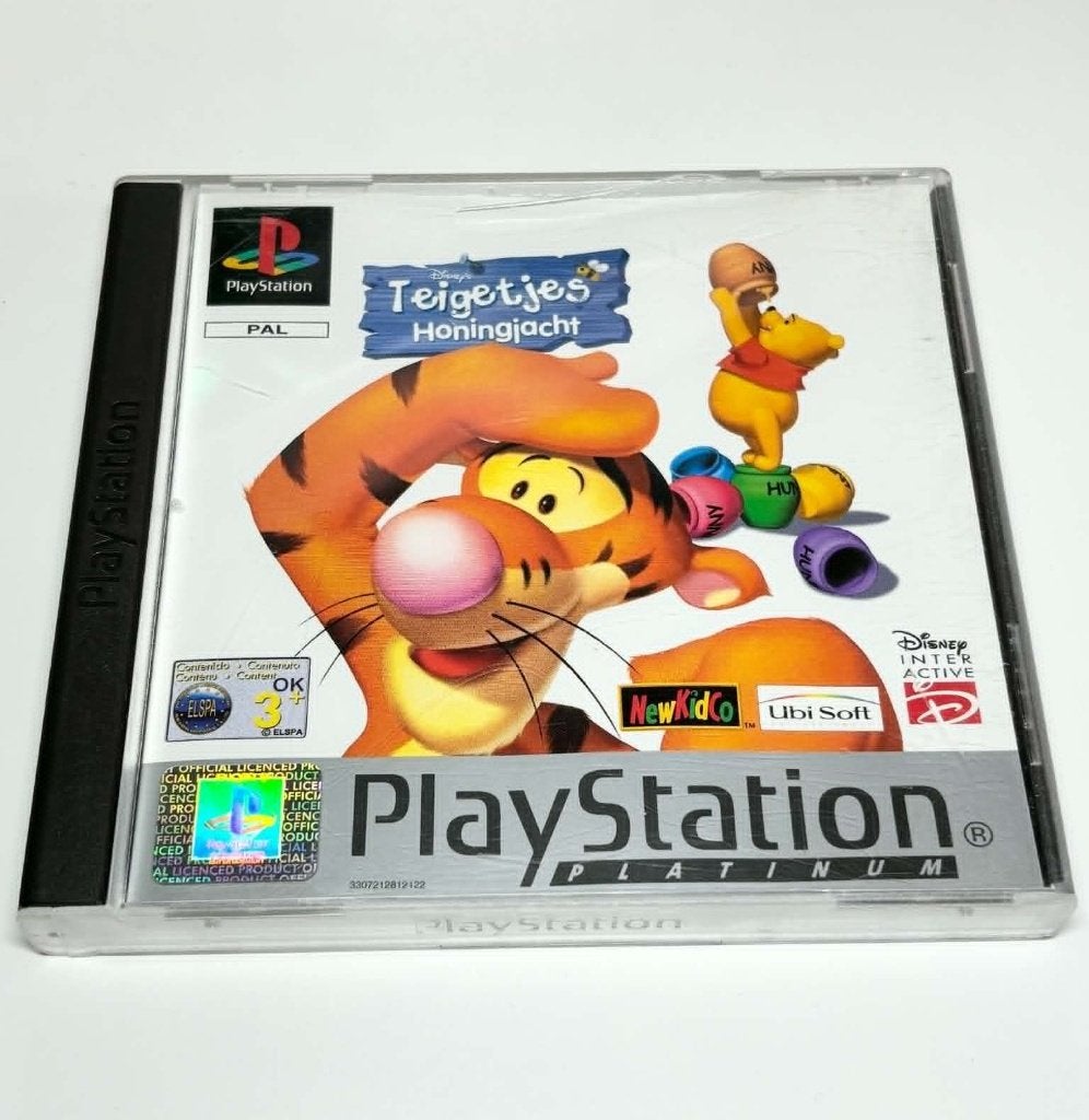 Teigetjes Honingjacht Disneys Playstation 1 Ps1, Spelcomputers en Games, Games | Sony PlayStation 1, Avontuur en Actie, Gebruikt