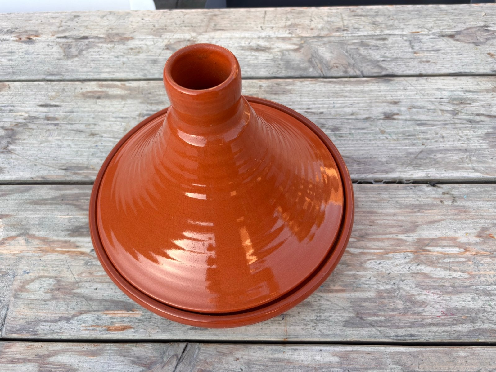Tajine 25 cm nieuw, Ophalen of Verzenden, Nieuw, Steen/keramiek, Kookpan