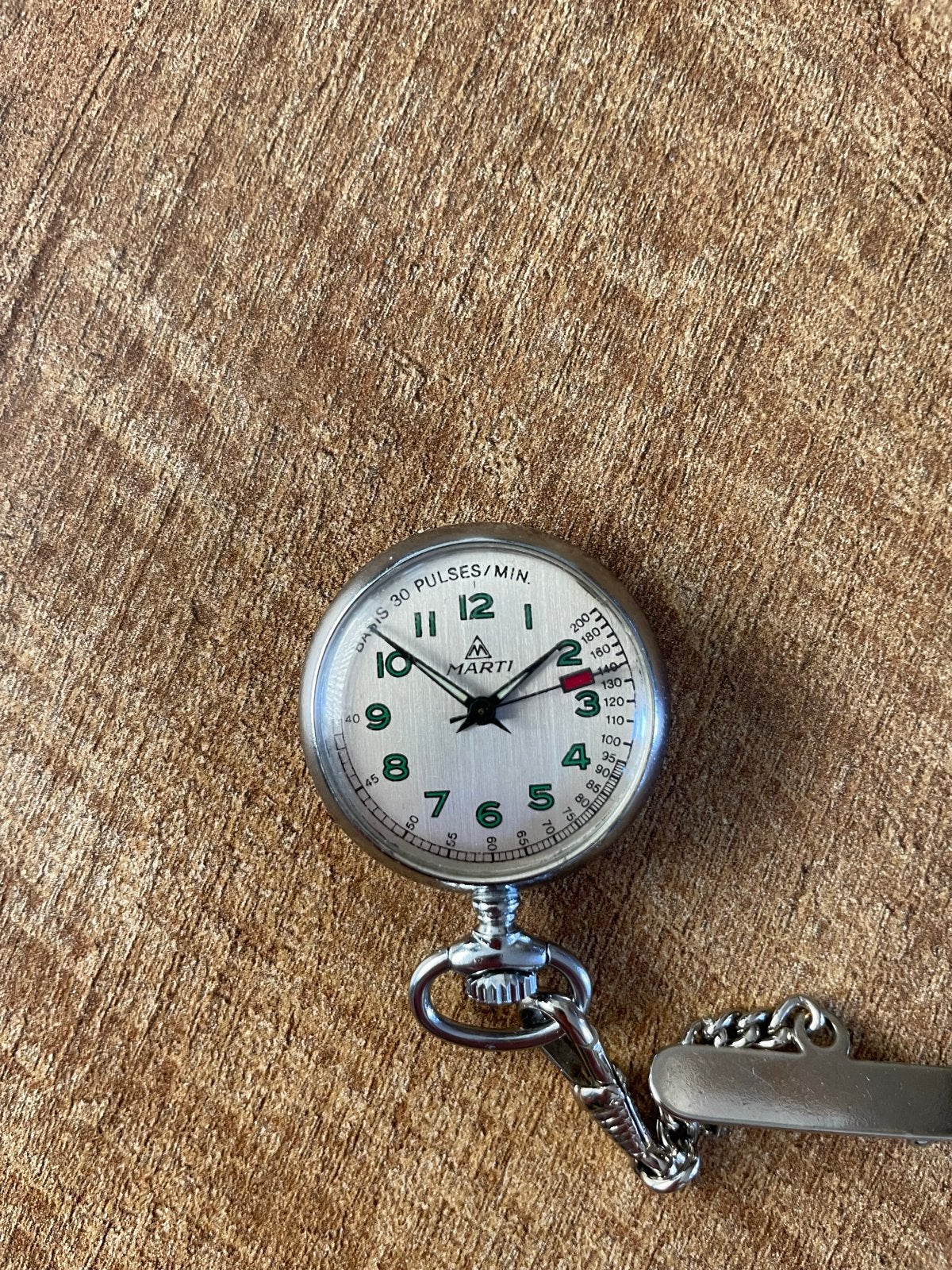 Marti zilverkleurig opwindbaar verpleegsters zakhorloge, Sieraden, Tassen en Uiterlijk, Horloges | Dames, Overige merken, Overige materialen