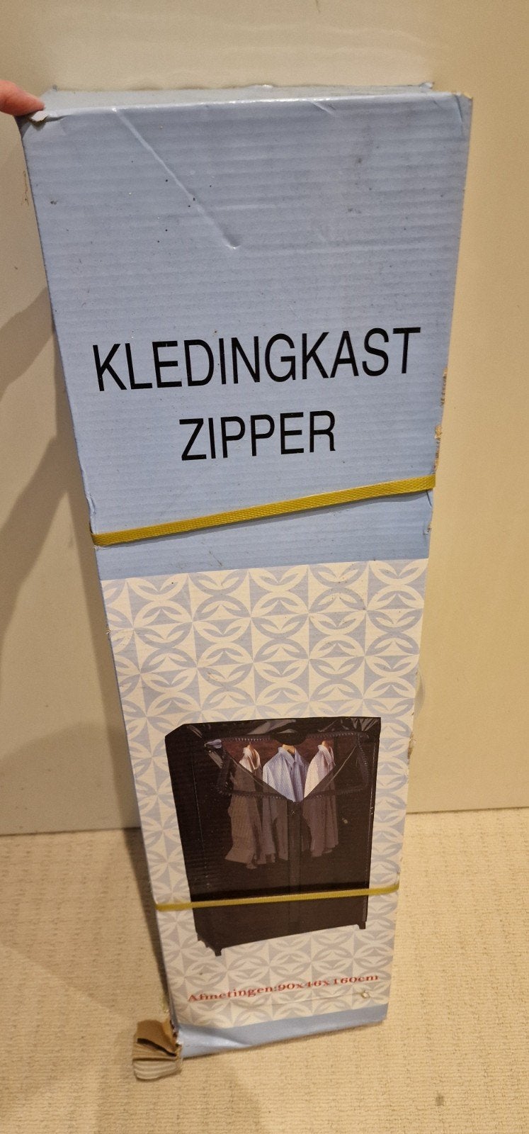 Kledingkast Zipper - Nieuw in doos, Huis en Inrichting, Kasten | Kledingkasten, Ophalen, Kunststof, Nieuw, 50 tot 100 cm