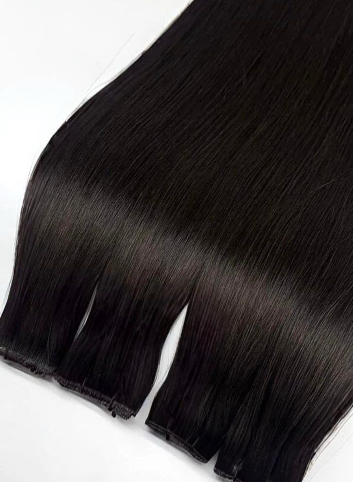 UITVERKOOP Genius invisible wefts Verschillende kleuren, Verzenden, Nieuw, Pruik of Haarverlenging