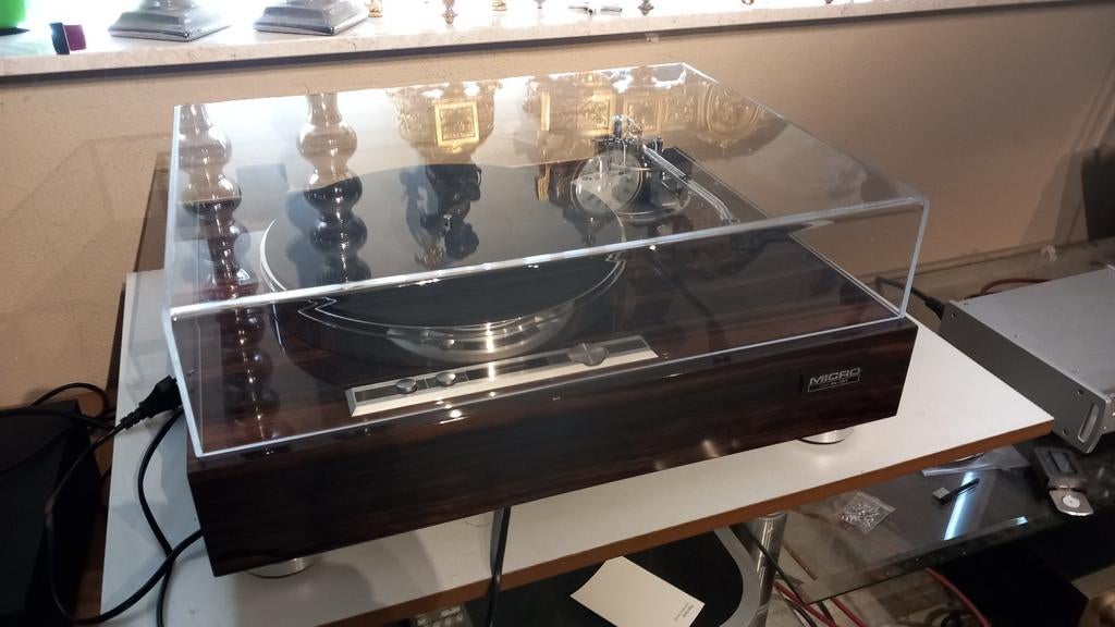 Micro Seiki BL 101 premium, SAEC 308 Tonearm, Audio, Tv en Foto, Platenspelers, Secondhighend@outlook.com, Pitch-regelaar, Platenspeler