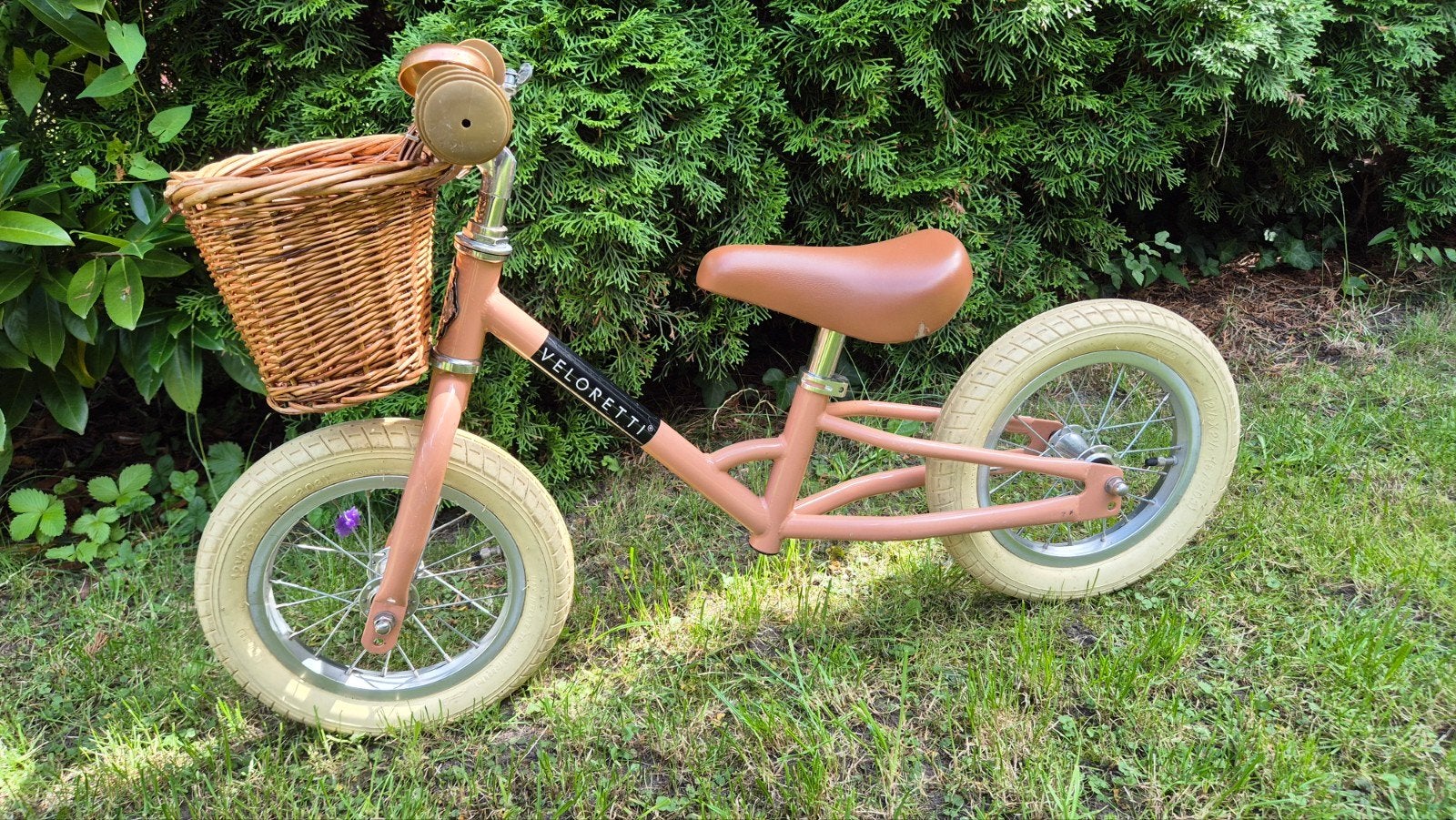 Veloretti loopfiets met mandje - Zo goed als nieuw, Ophalen