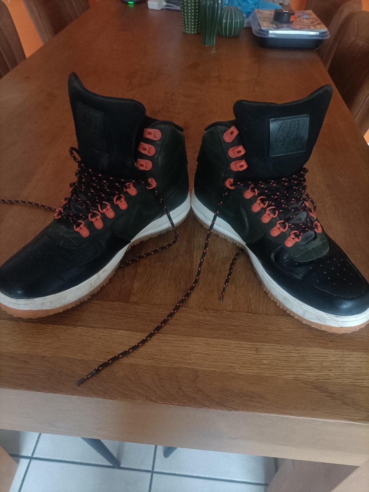 Nike Air Force 1 Boots - Groen/Zwart, Overige kleuren, Boots, Nike, Ophalen of Verzenden
