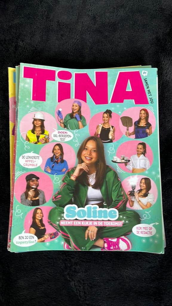 Stapeltje Tina‘s, Ophalen of Verzenden