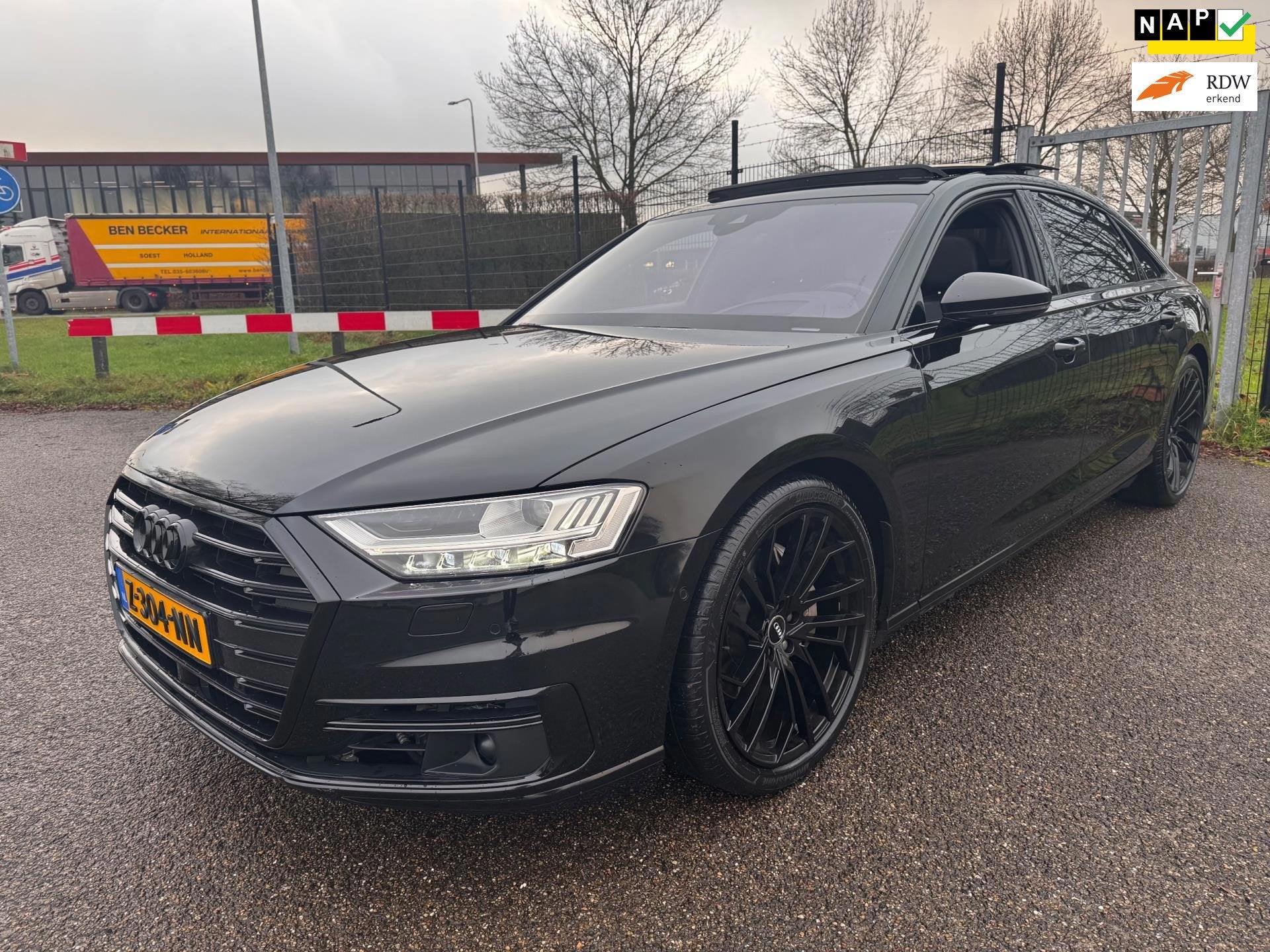 Audi A8 50 TDI quattro Lang Pro Line Plus Pano B&O HuD 21inc, Automaat, Dealer onderhouden, Gebruikt, Euro 6