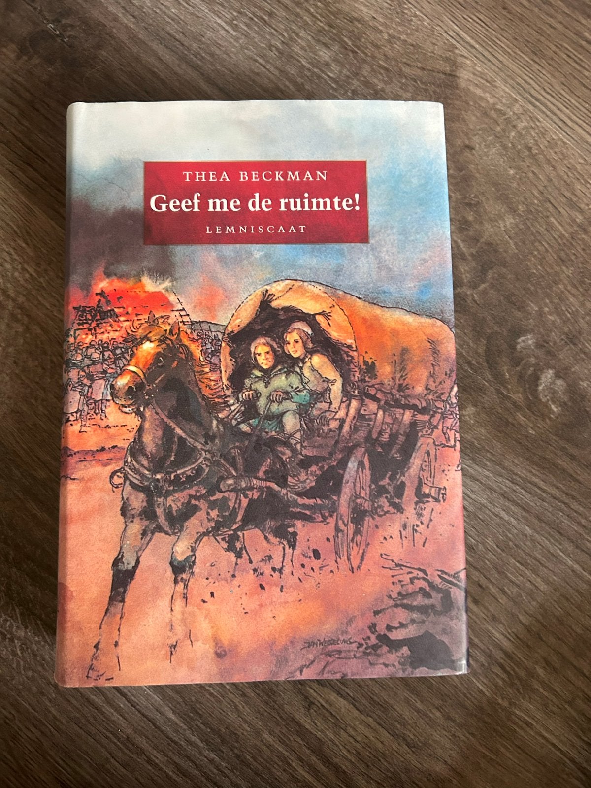 Geef me de ruimte! - Thea Beckman (Historische trilogie), Boeken, Ophalen of Verzenden, Zo goed als nieuw, Fictie