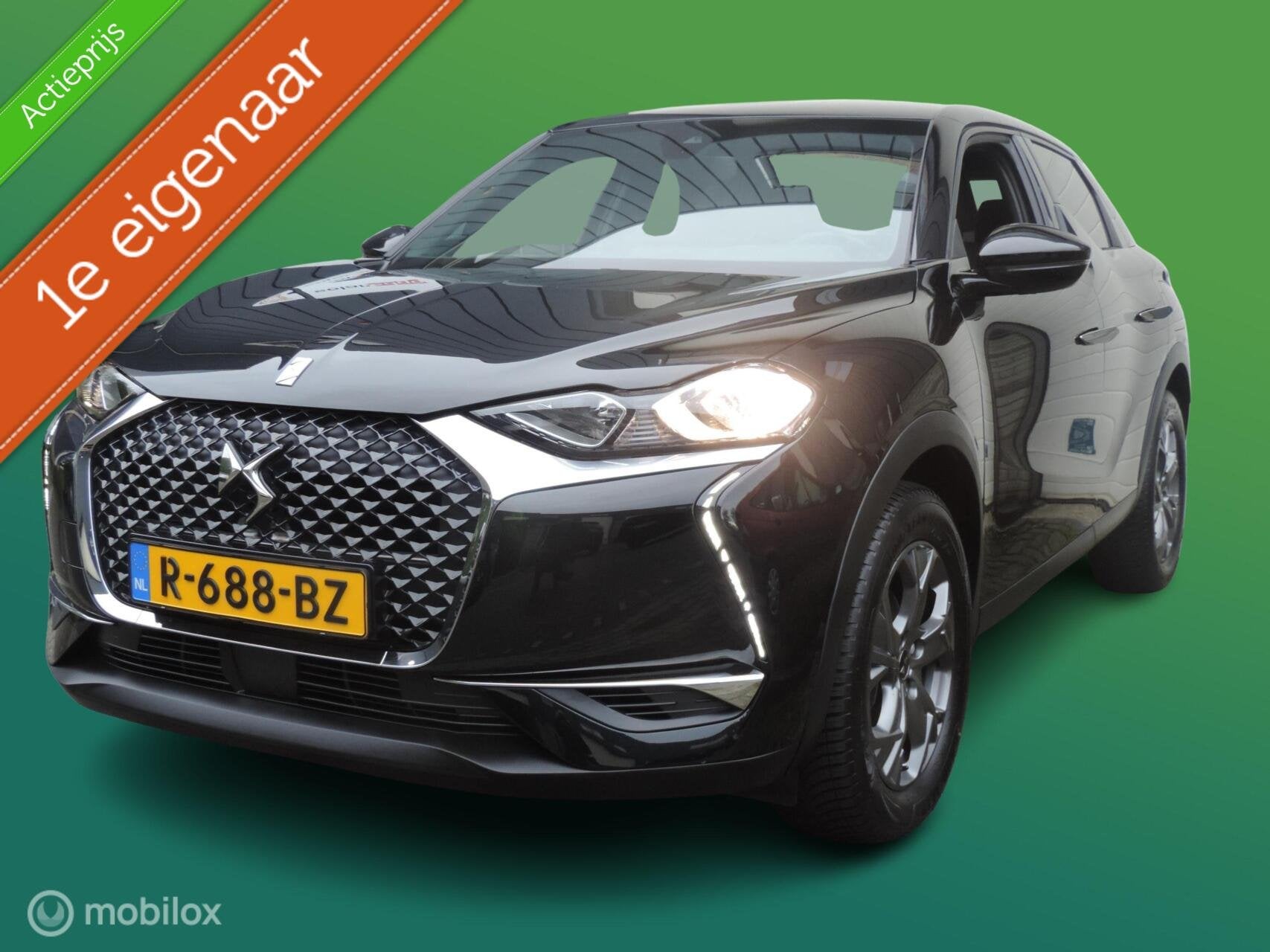 Ds 3 Crossback 1.2 PureTech Performance Line,12mnd Garantie!, Auto's, Voorwielaandrijving, 101 pk, Euro 6, 1199 cc