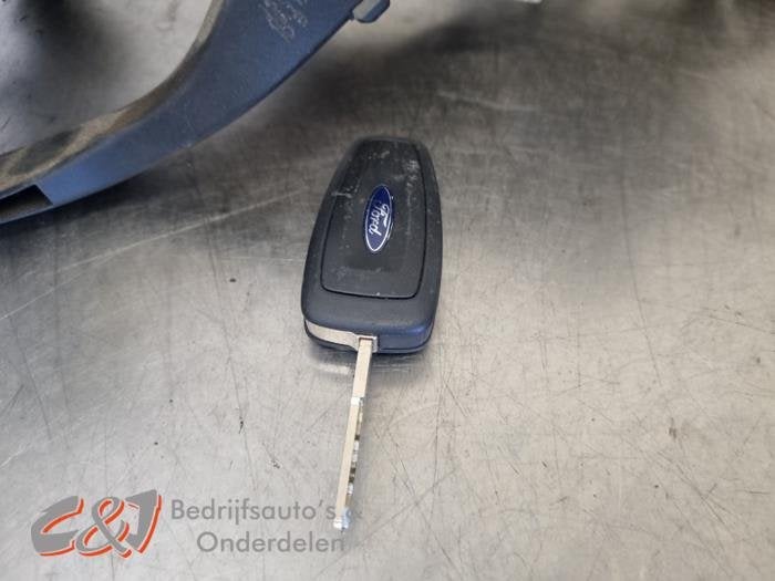 Kontaktslot + Sleutel van een Ford Transit Connect, Gebruikt, -, -, Ophalen of Verzenden