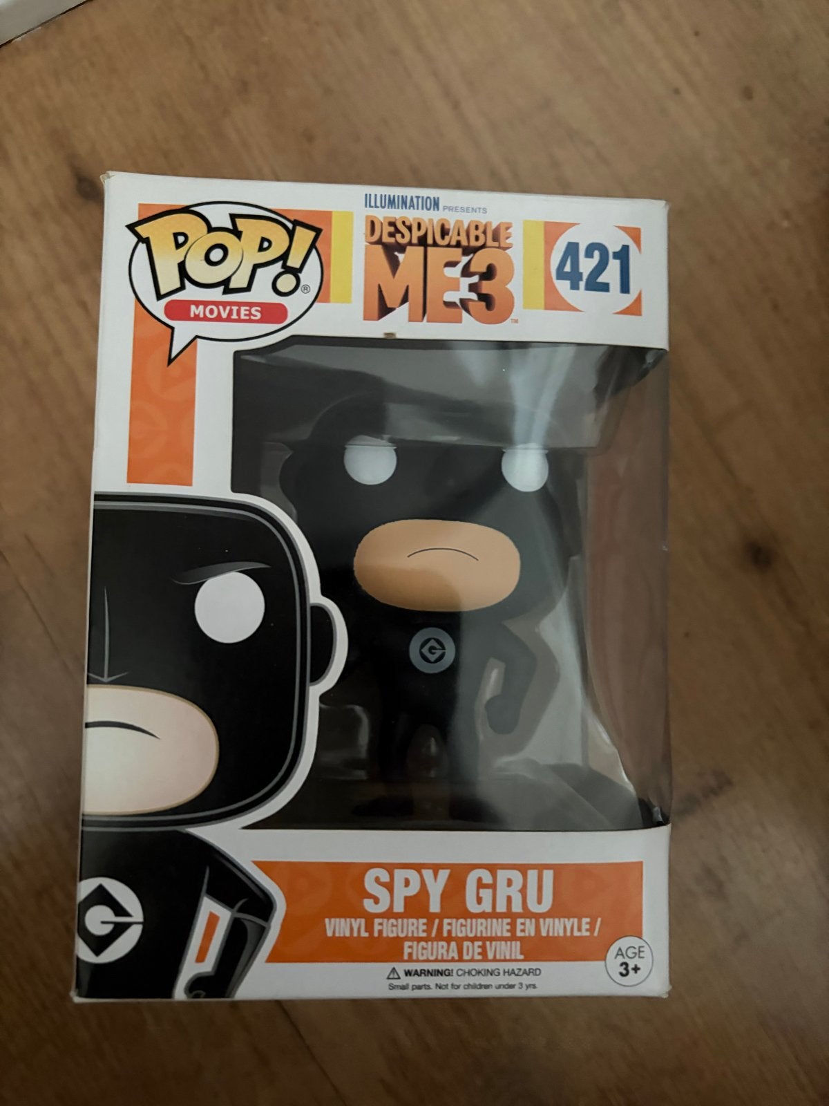 Funko Pop! Movies: Despicable Me 3 - Spy Gru #421, Ophalen of Verzenden, Zo goed als nieuw