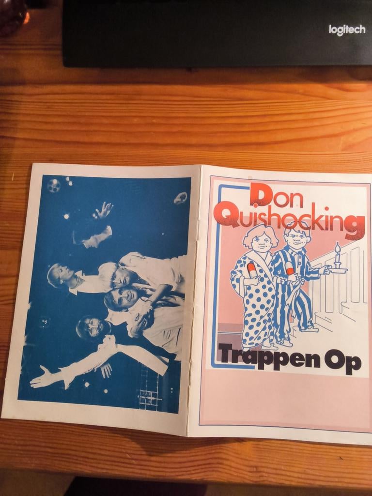 Don Quishocking - Trappen Op (Programma Boekje), Ophalen of Verzenden, Gelezen, Don Quishocking, Nederland