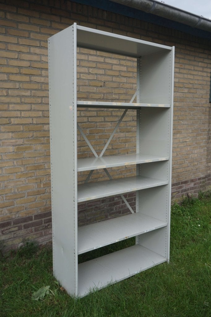 Metalen stellingkast gereedschapskast stelling stalen kast, Gebruikt, Niet ingevuld, Niet ingevuld, Ophalen