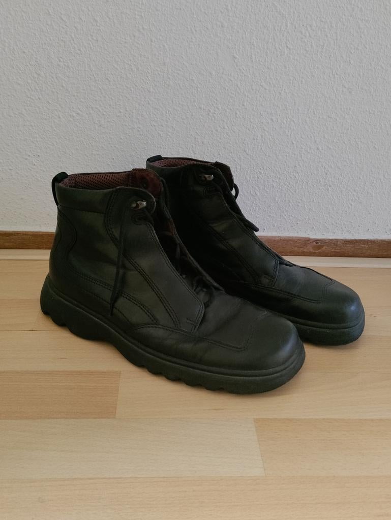 Te koop: Ecco schoenen (zwart), maat 8.5 (42-43), Ophalen of Verzenden, Zo goed als nieuw, Zwart, Sneakers of Gympen