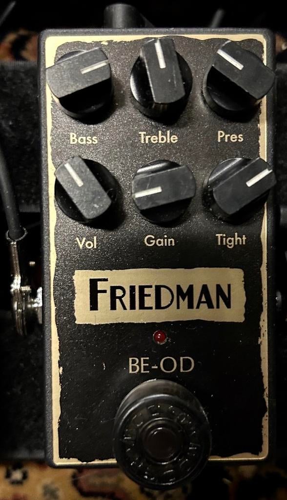 Friedman BE-OD Overdrive/Distortion Pedaal, Muziek en Instrumenten, Effecten, Ophalen of Verzenden, Gebruikt, Distortion, Overdrive of Fuzz
