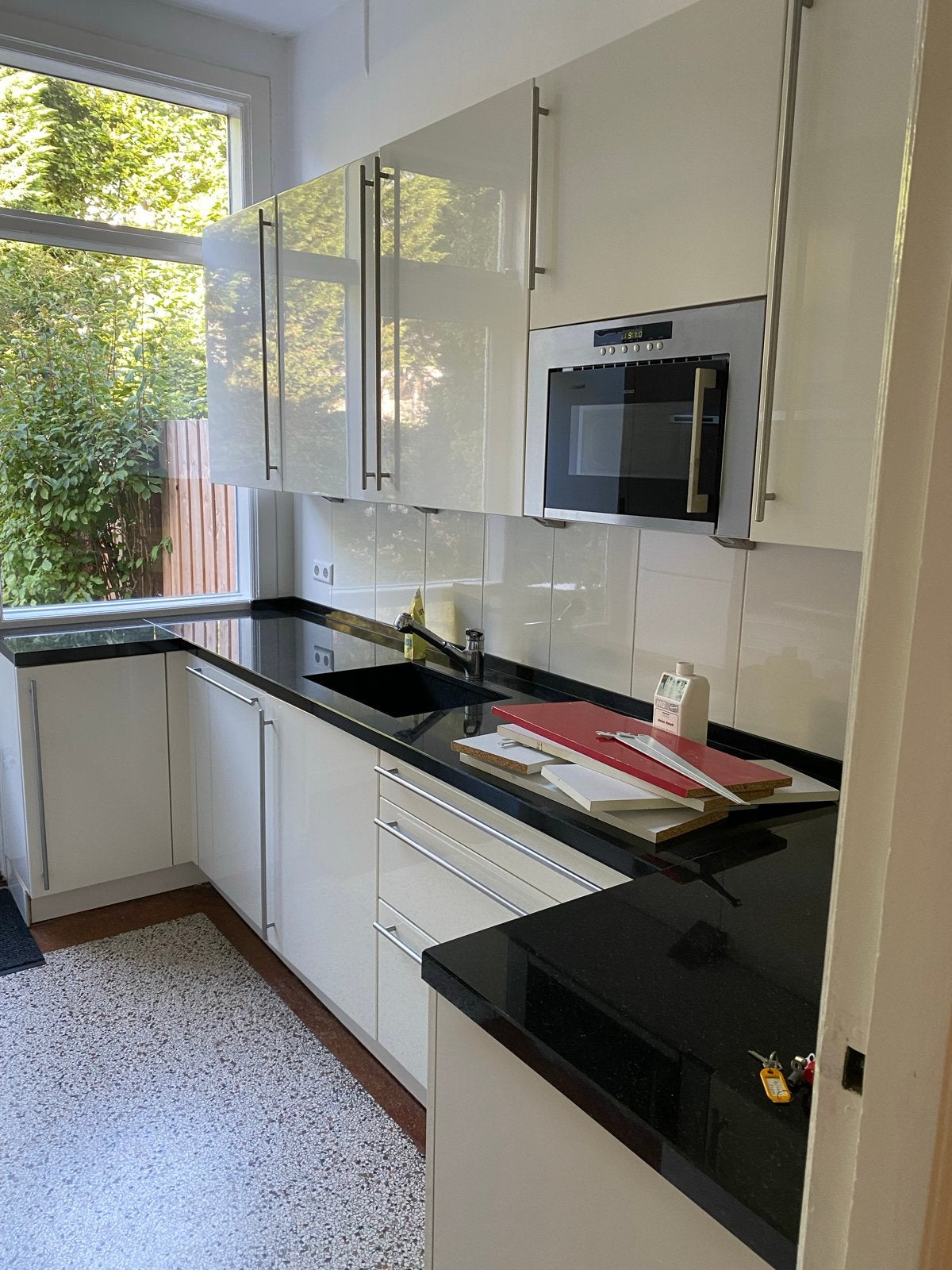 Al gedemonteerde keuken, Ophalen, Gebruikt, Wit, Hoekkeuken