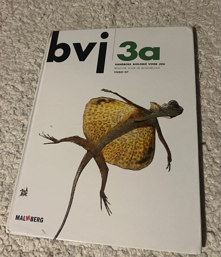 Biologie voor de bovenbouw, BVJ 3A, Ophalen, VMBO, Biologie, Malmberg