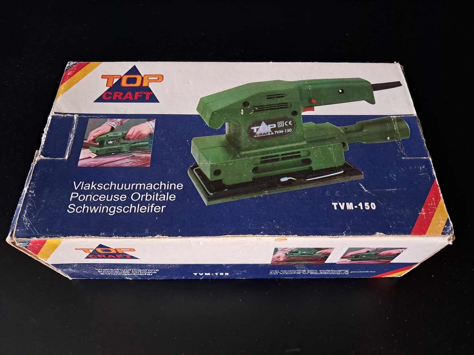 Top Craft Vlakschuurmachine TVM-150 - Gebruikt, Ophalen of Verzenden, Gebruikt, Minder dan 600 watt, Vlakschuurmachine