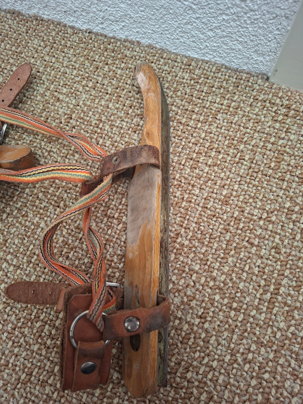 oude houten schaatsen, Sport en Fitness, Schaatsen, Ophalen, Gebruikt, Friese doorlopers, Overige merken