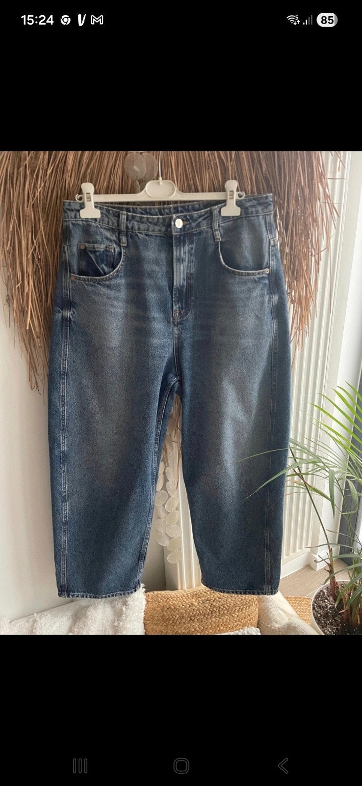 Zara Barel jeans, Ophalen of Verzenden, Nieuw, Blauw