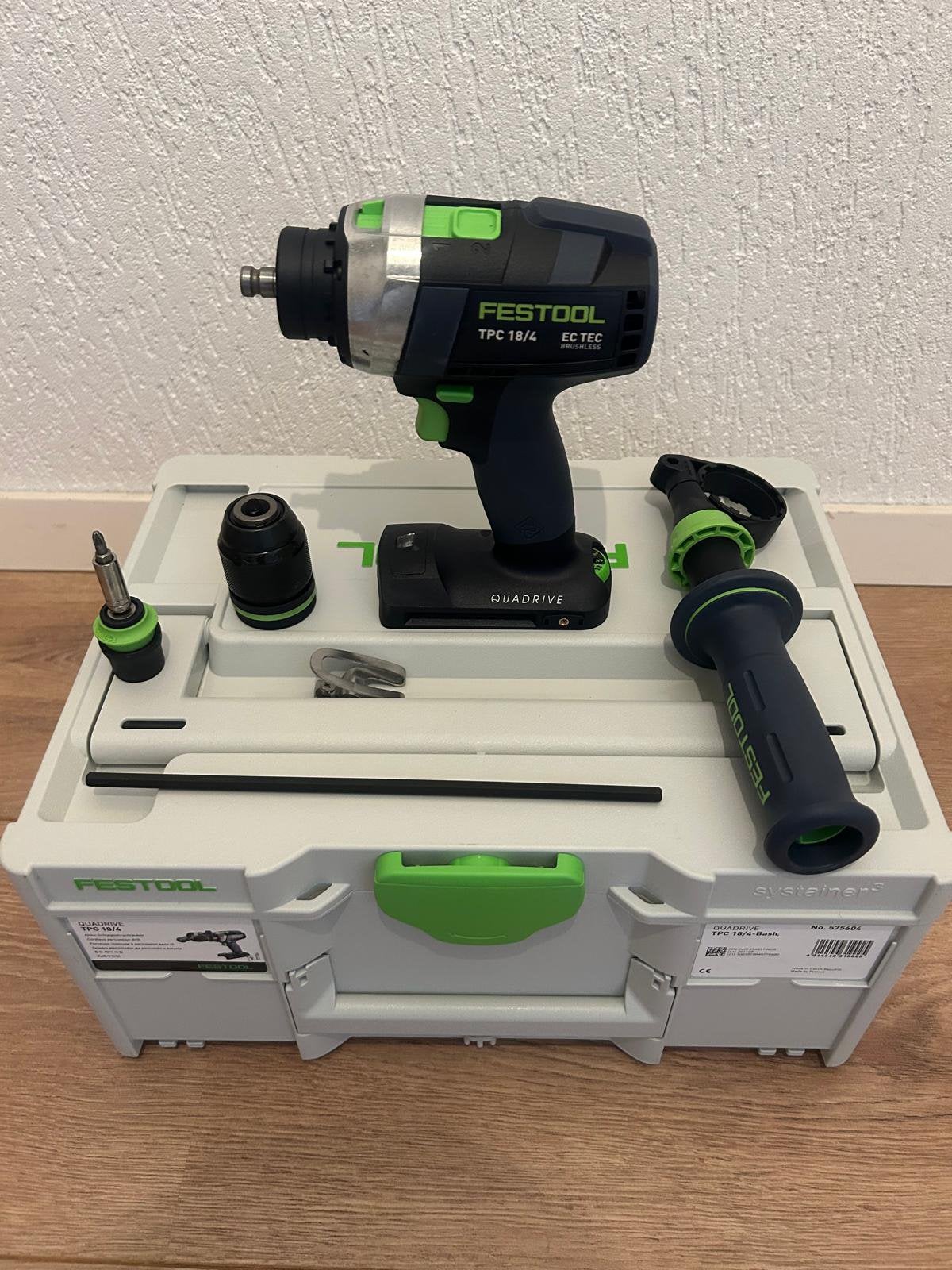 Festool TPC 18/4 EC TEC Basic, Ophalen, Nieuw, Boor- en Schroefmachine