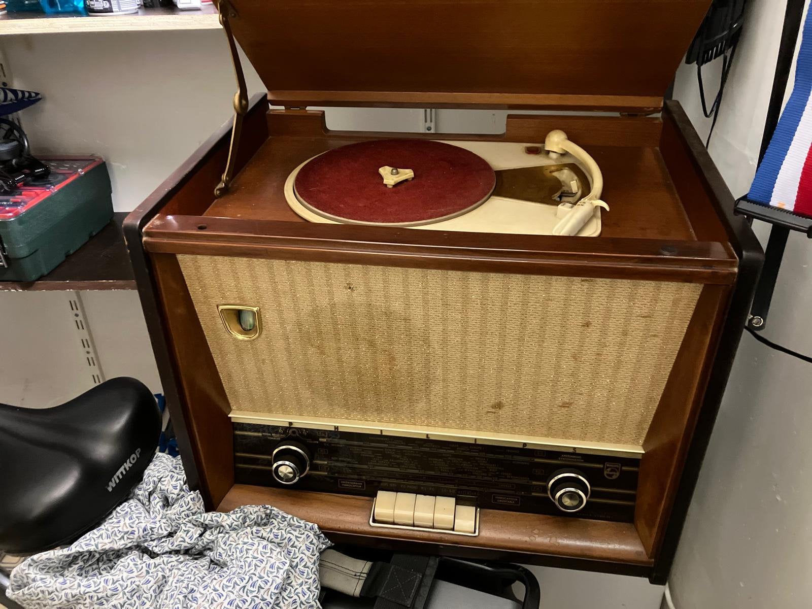 Radio met platen speler, Ophalen of Verzenden
