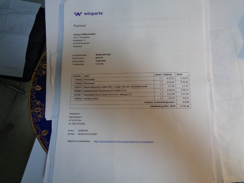 Foto 22 van Ford B-Max 1.0 Ecoboost 74KW/100PK 2013 Blauw