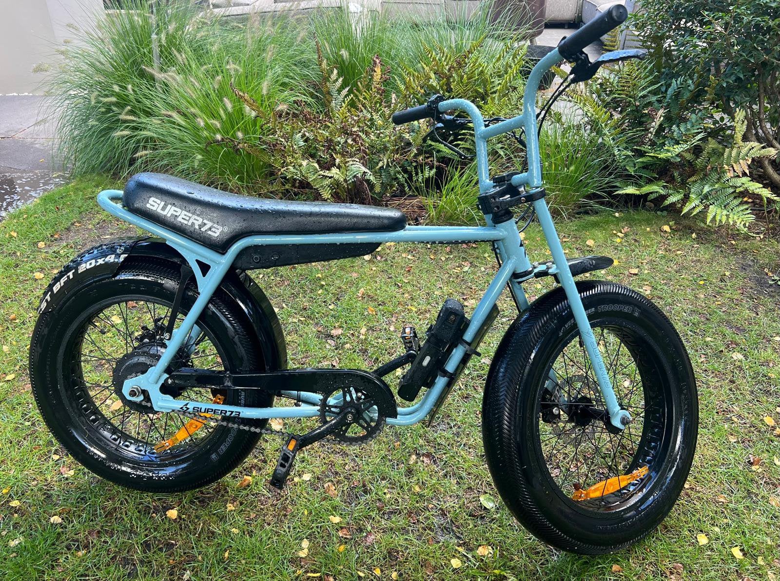 Super 73 ZG fatbike steel blue, 59 cm of meer, Ophalen, Zo goed als nieuw, Overige merken