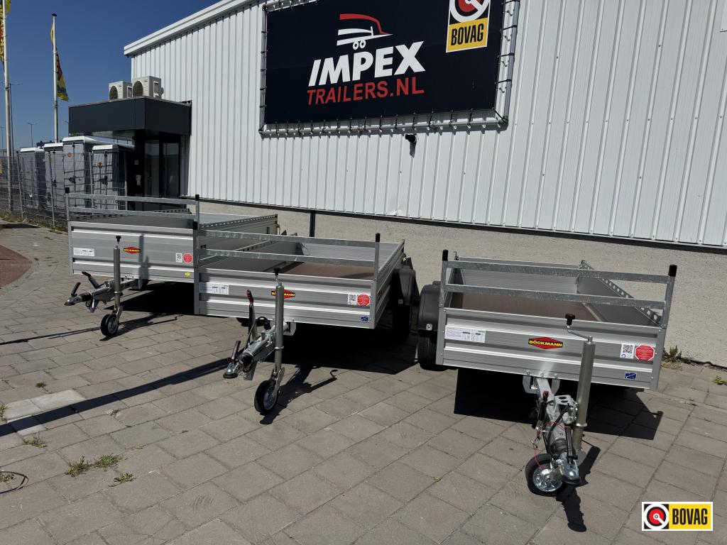 Bij Impex Bockmann diverse geremde enkelas aluminium nieuw!!, Nieuw