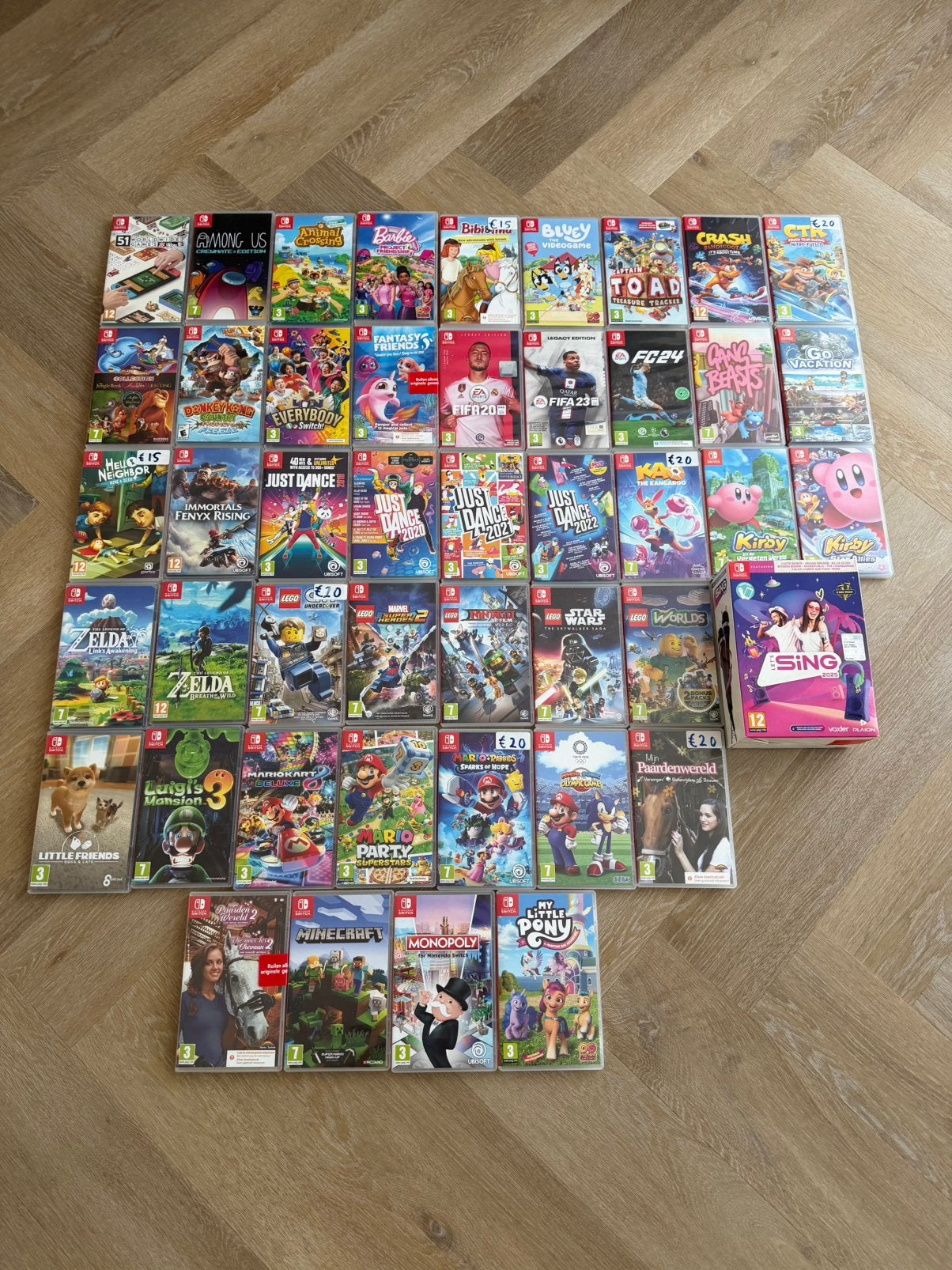 Nintendo switch spellen grote collectie, Ophalen of Verzenden, Zo goed als nieuw