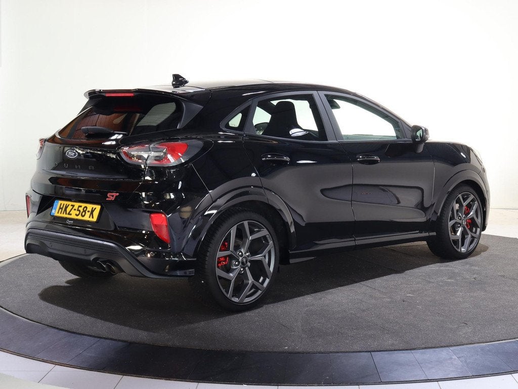 Ford Puma 1.0 EcoBoost Hybrid ST-X | Panoramadak | Winterpak, Auto's, Ford, Euro 6, Leder en Stof, Zwart, Bedrijf