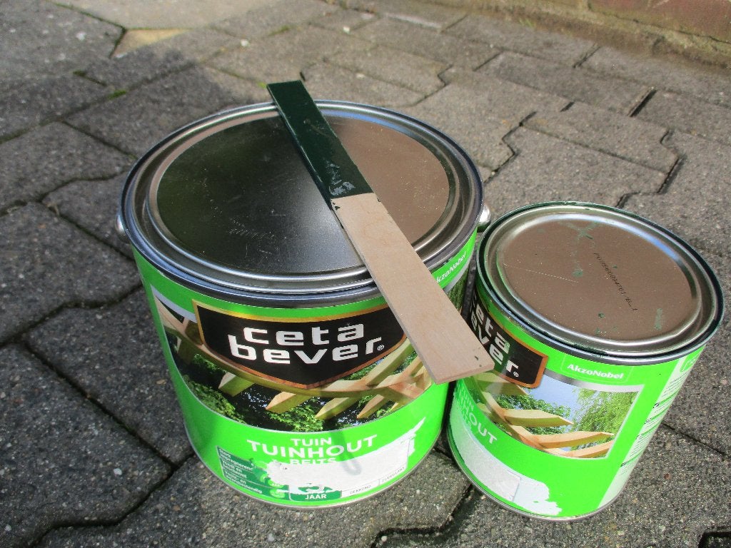 CetaBever Tuinhout Beits Groen - Nieuw, Nieuw, Beits, Ophalen of Verzenden, Minder dan 5 liter