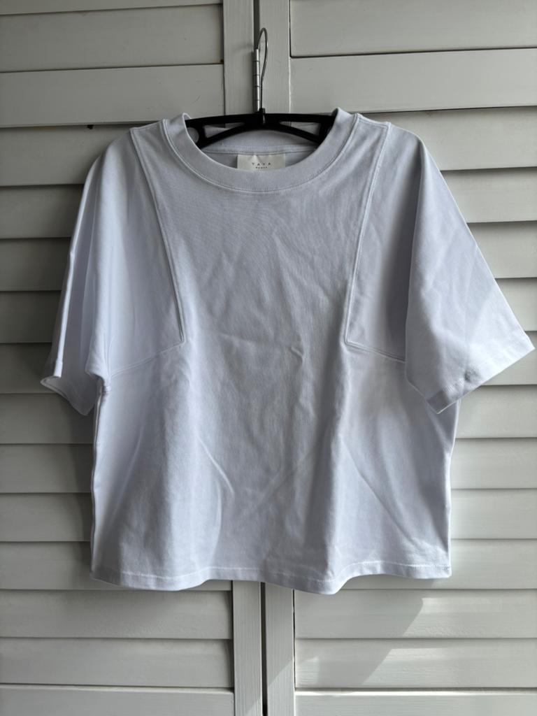 Top shirt YAYA wit maat S, Wit, Ophalen of Verzenden, Zo goed als nieuw, Korte mouw