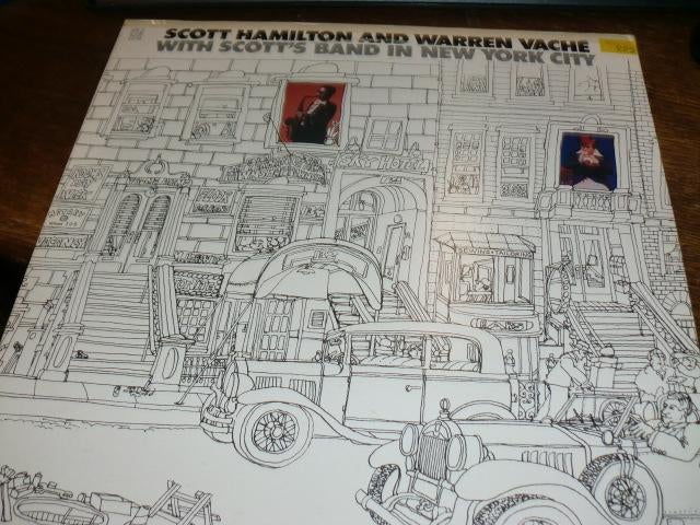 Scott Hamilton Warren Vaché In New York City Concord LP 1978, 1960 tot 1980, Gebruikt, Ophalen of Verzenden, 12 inch