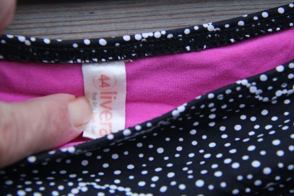 Tankini zwart/ kleur livera mt 44 D/E cup Vaste prijs, Overige typen, Zwart, Ophalen of Verzenden, Zo goed als nieuw