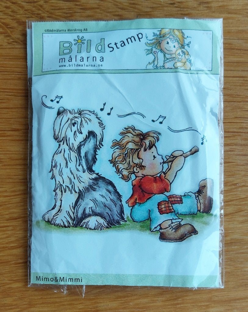 Bildmalarna stempel, Ophalen of Verzenden, Zo goed als nieuw, EZ-mounted stempel