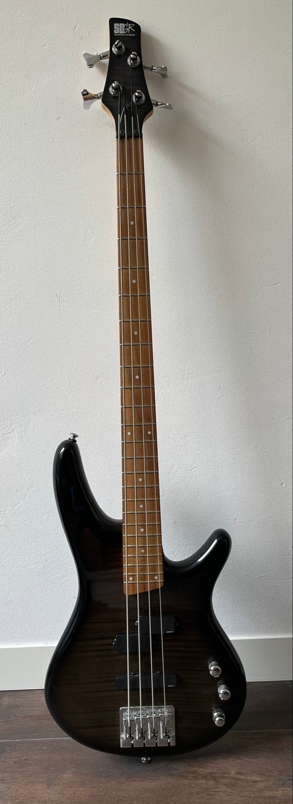 Ibanez SR300FM basgitaar - Zo goed als nieuw, Ophalen, Zo goed als nieuw, Elektrisch