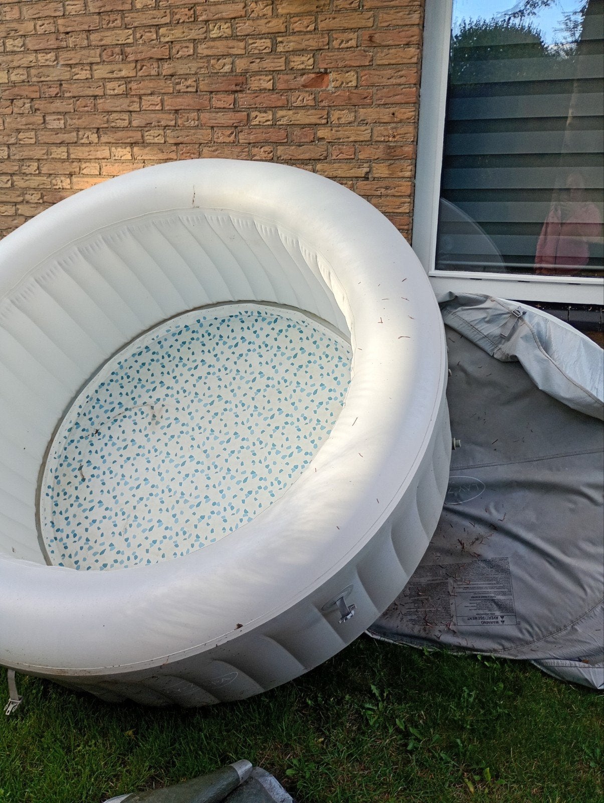 Intex Pure Spa pomp, Tuin en Terras, Ophalen of Verzenden, Gebruikt, Rond, Opblaaszwembad