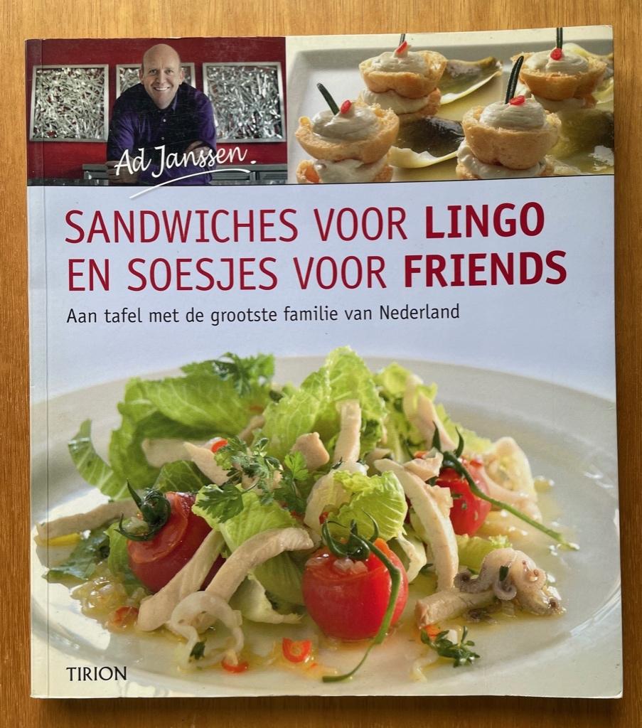 Sandwiches voor Lingo en soesjes voor Friends - Ad Janssen, Verzenden, Gelezen