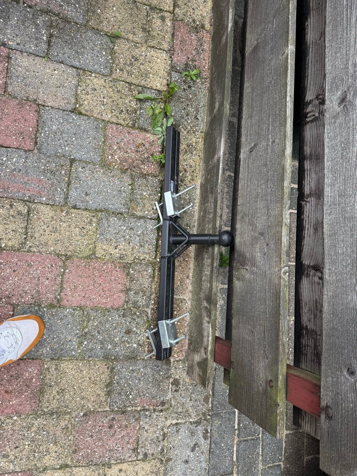 Dissel trekhaak voor fietsendrager, Gebruikt, Ophalen of Verzenden, Fietsendrager-accessoire, 2 fietsen