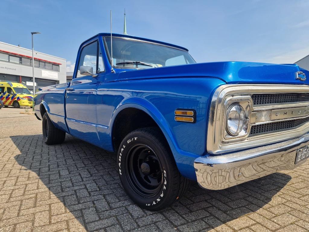 mooie V8 1969 Chevrolet C10, Automaat, Overige carrosserieën, Chevrolet, Blauw