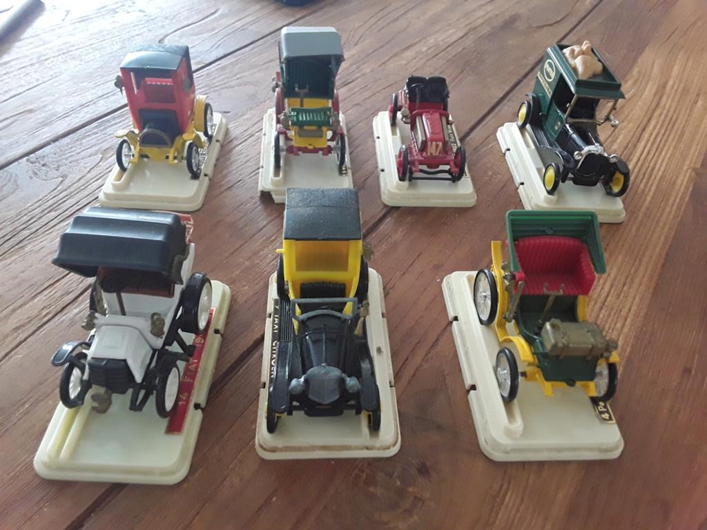 7 auto's op schaal van het merk Safir, Ophalen of Verzenden, Zo goed als nieuw, Auto's