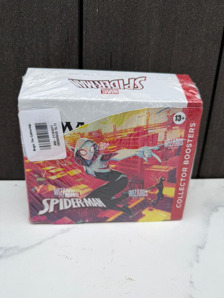 MTG: Marvel Spiderman - Collector Boosterbox - ENG, Ophalen of Verzenden, Nieuw, Boosterbox, Foil