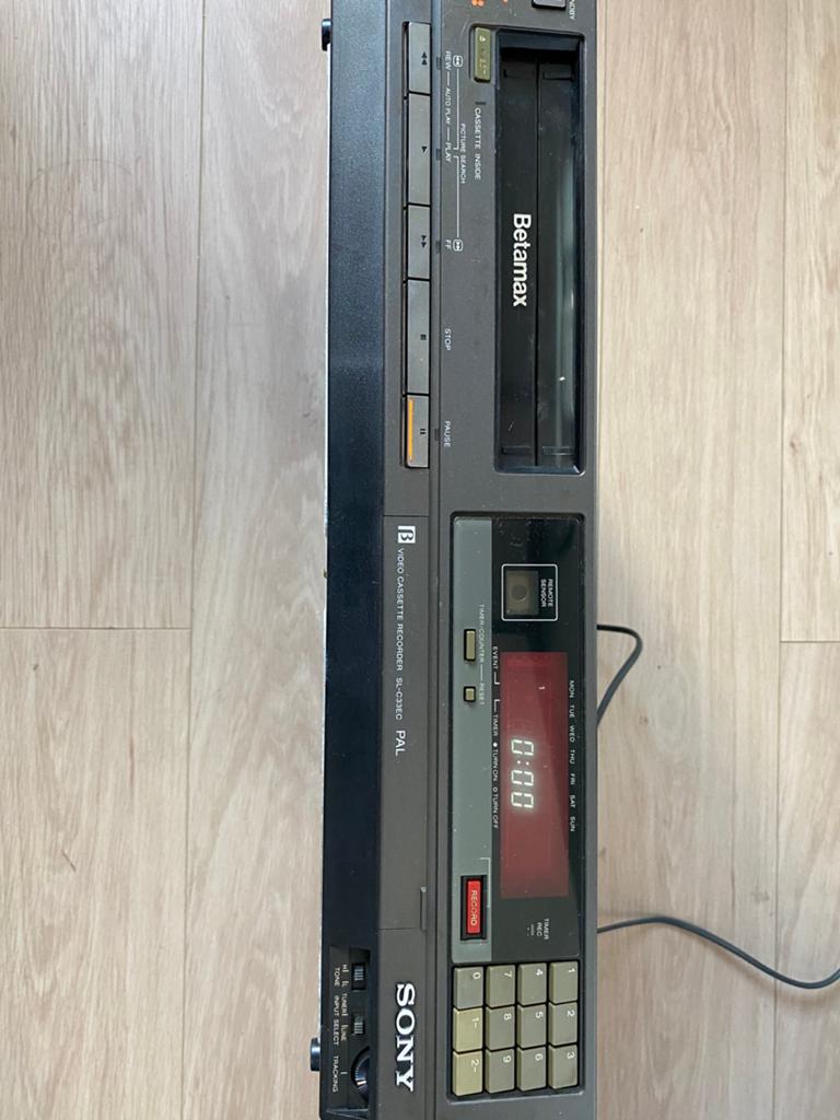 Sony SL-33 EC Pal Betamax videorecorder, Ophalen of Verzenden, Gebruikt, Betamax-speler of -recorder
