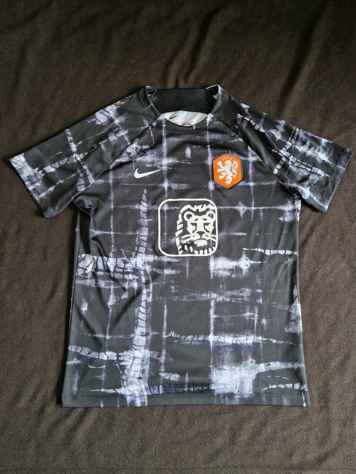 Nederlands elftal shirt 2022, Maat 48/50 (M), Zwart, Nike, Ophalen of Verzenden