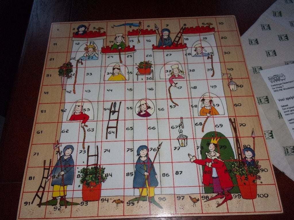 Houten SPEELTJE "RED DE PRINSES"  van Janbibejan, als nieuw, Ophalen of Verzenden, Zo goed als nieuw, Overige typen