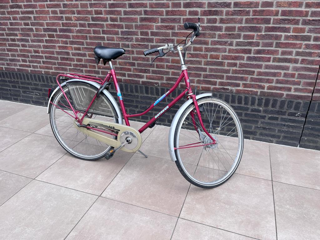 Batavus damesfiets, Fietsen en Brommers, Fietsen | Dames | Damesfietsen, Ophalen, Gebruikt, Batavus, Versnellingen