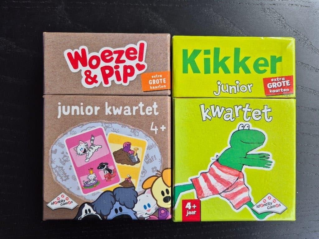 Kwartet Woezel & Pip en Kikker, Ophalen of Verzenden, Zo goed als nieuw, Taal en Lezen