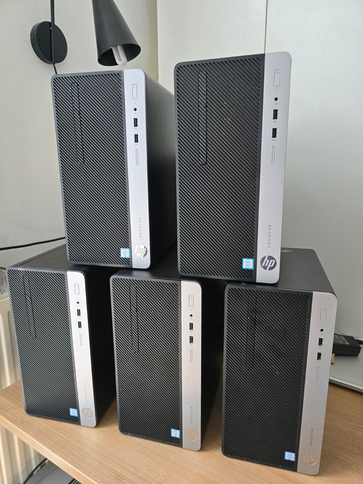 5 keer HP ProDesk 400 G5 MT - core i5 - 8/16GB - 256GB SSD!, Computers en Software, Ophalen of Verzenden