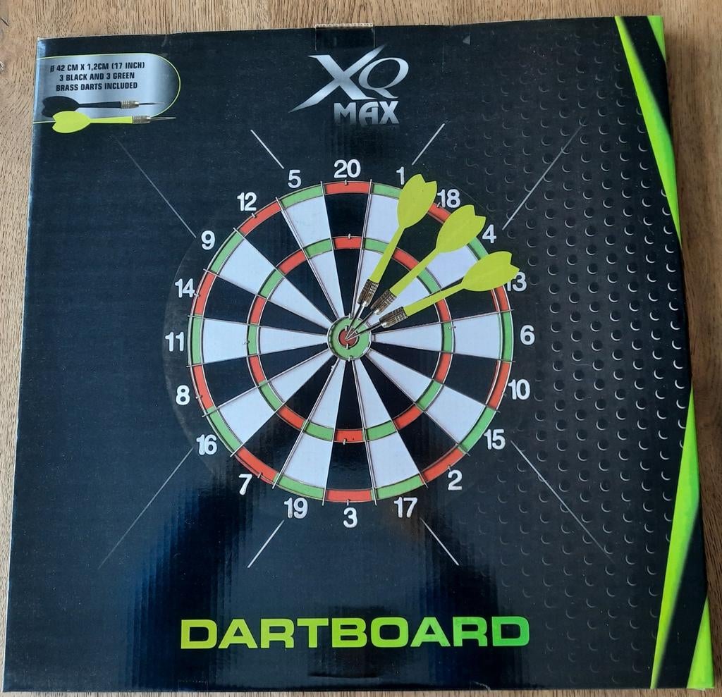 XQ Max Dartbord - NIEUW in Doos, Sport en Fitness, Darts, Ophalen of Verzenden, Nieuw, Dartbord
